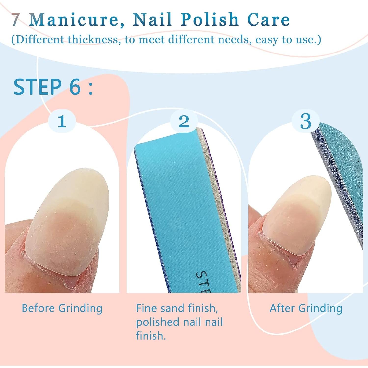 Limadores de Uñas Todo en Uno LNAUJS - Paquete de 6 Unidades