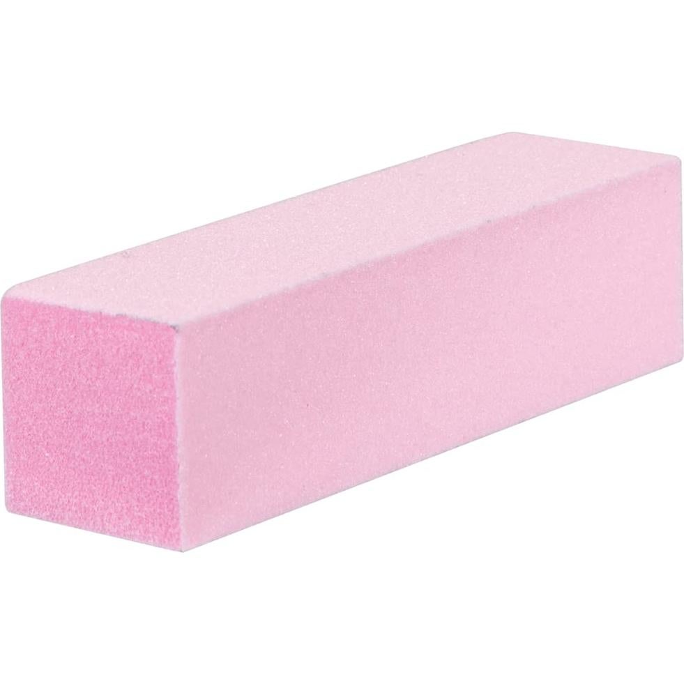 Bloque de Pedicura Rosa ForPro 100/180 Grano 15 Unidades