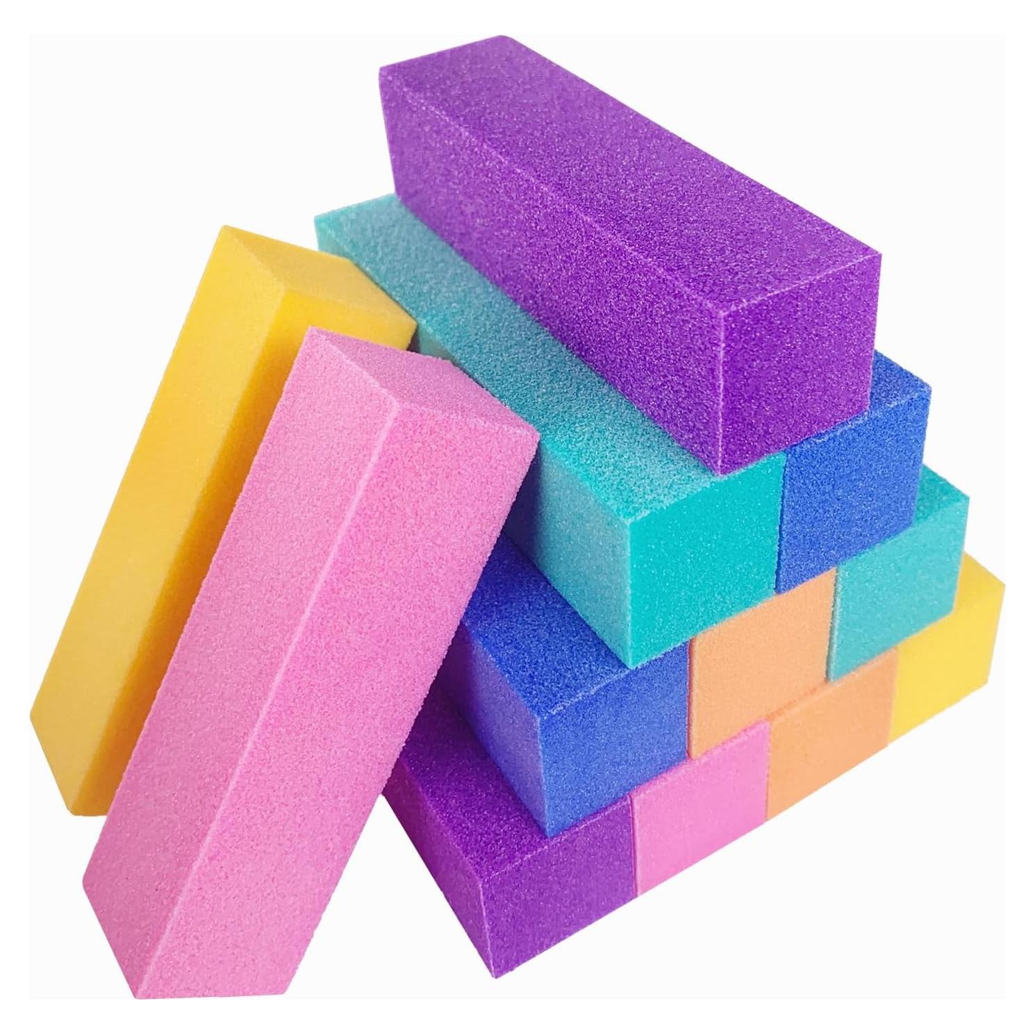 Set de 12 Bloques de Pulido de Uñas 4 Lados AhaTopia