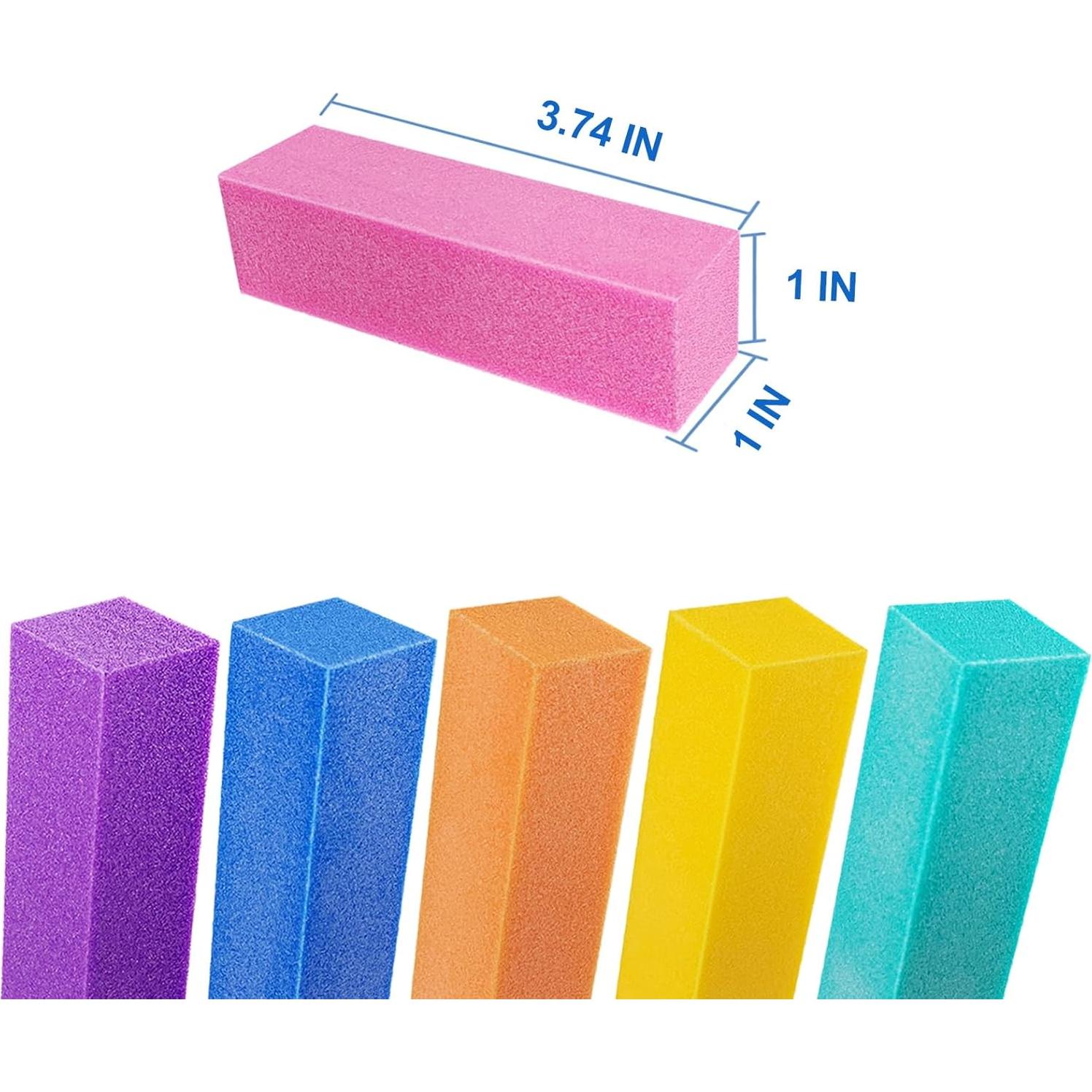 Set de 12 Bloques de Pulido de Uñas 4 Lados AhaTopia