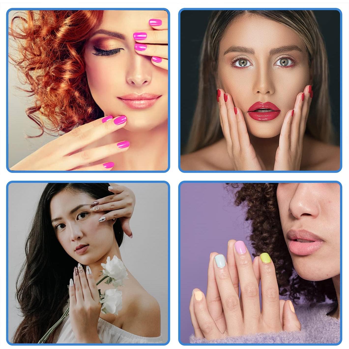 80 Piezas Bloques de Pulido de Uñas GigaGround Doble Cara 100/180