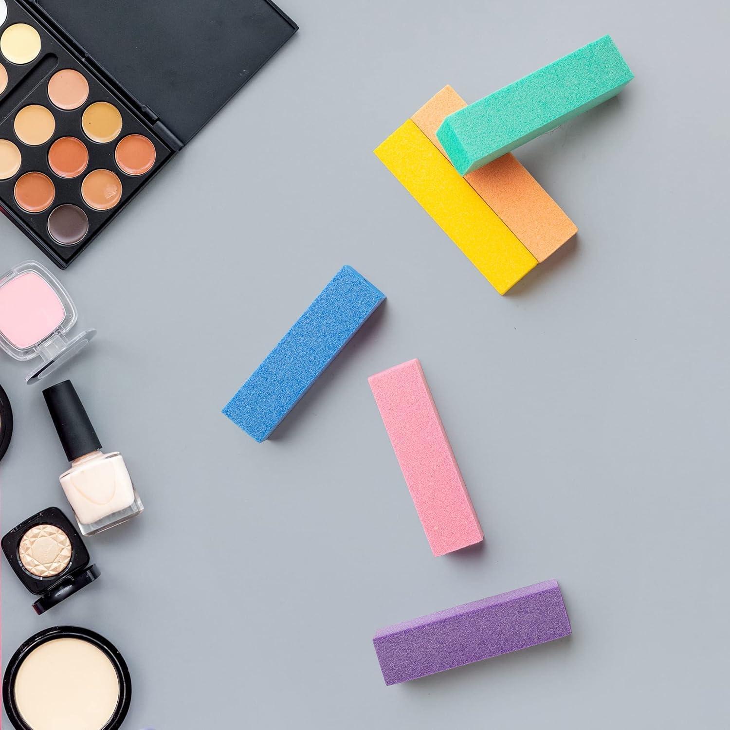 Bloques de Pulido de Uñas Morary, Paquete de 12, Grano Medio