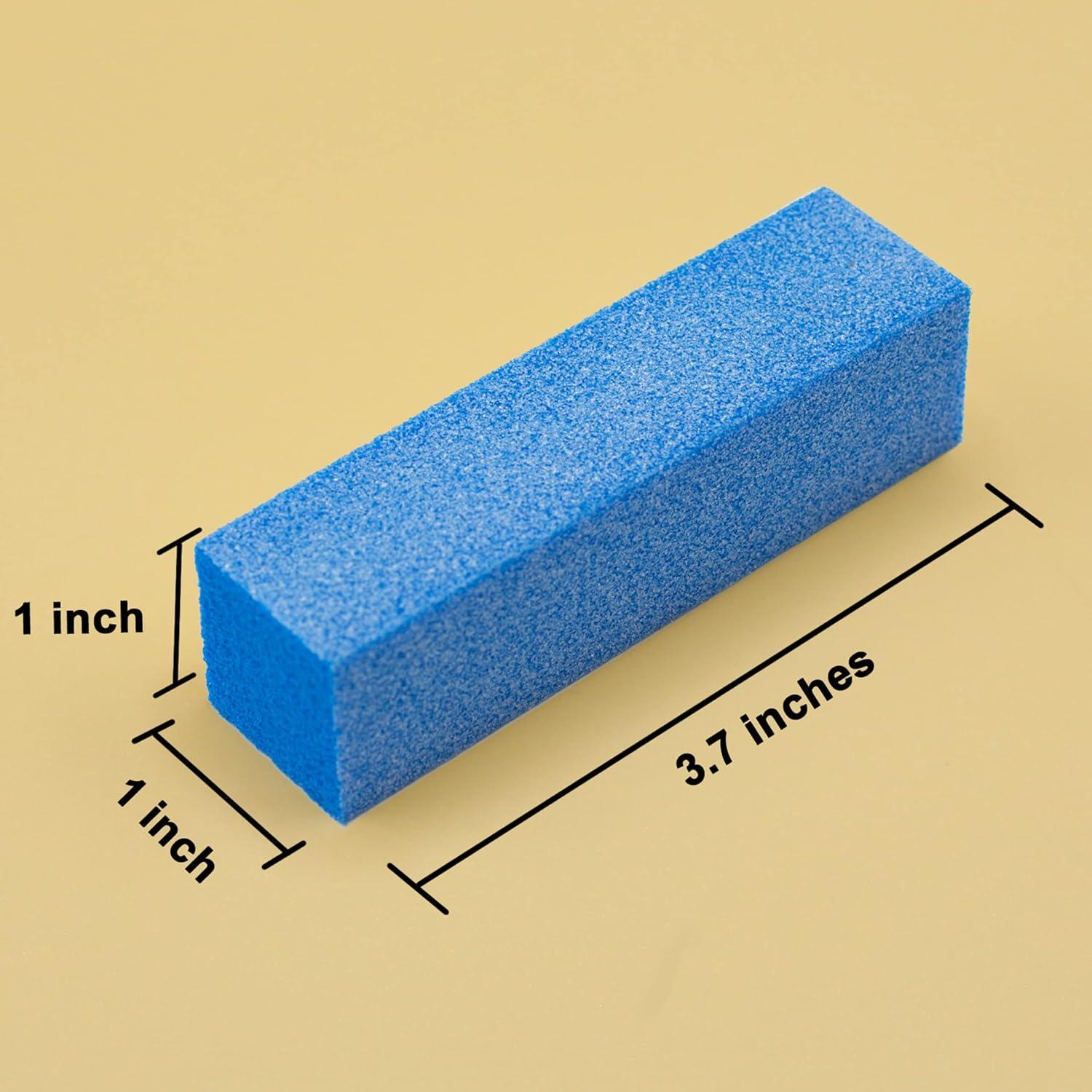 Bloques de Pulido de Uñas Morary, Paquete de 12, Grano Medio