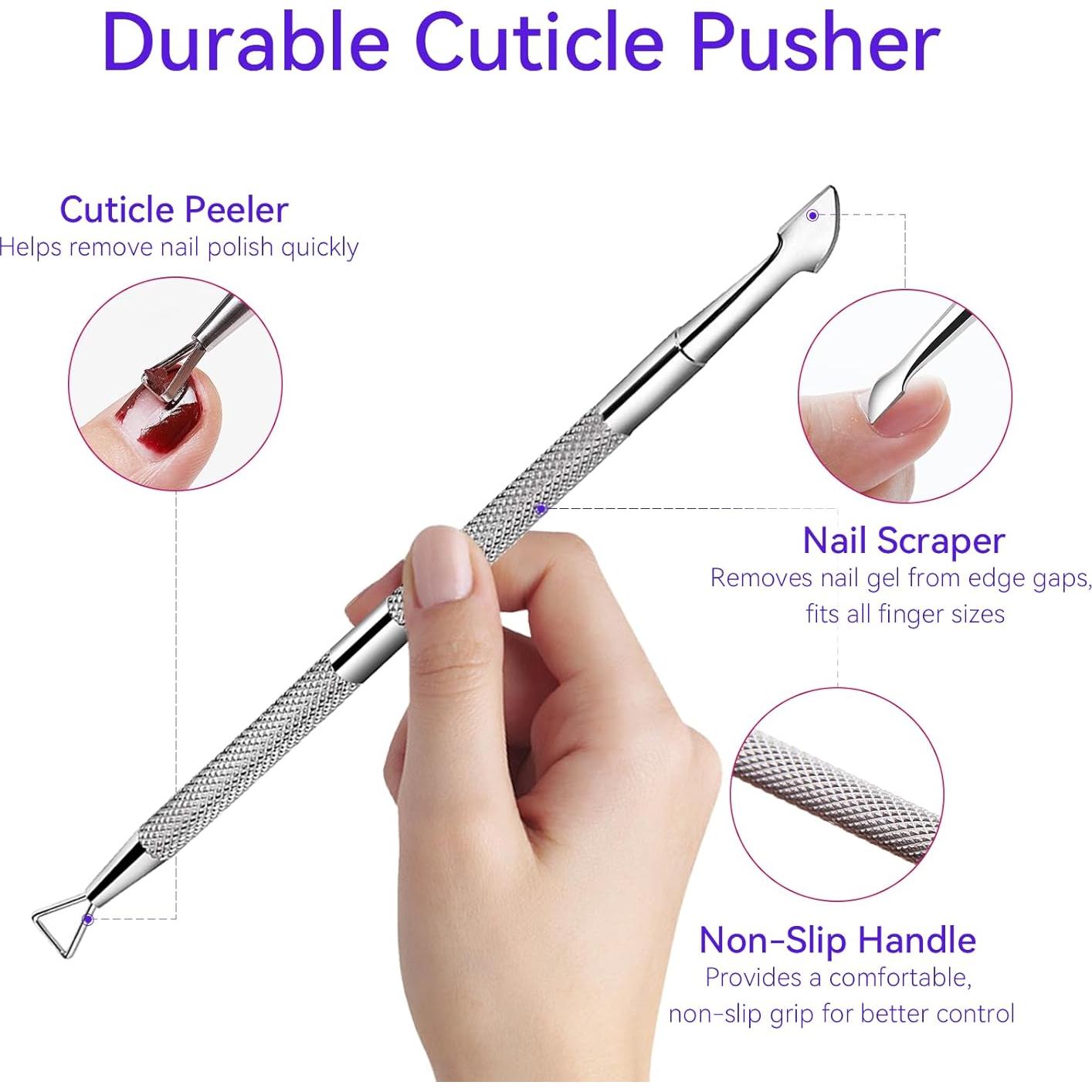 Kit de Clips para Quitar Esmalte en Gel Makartt 20 Piezas