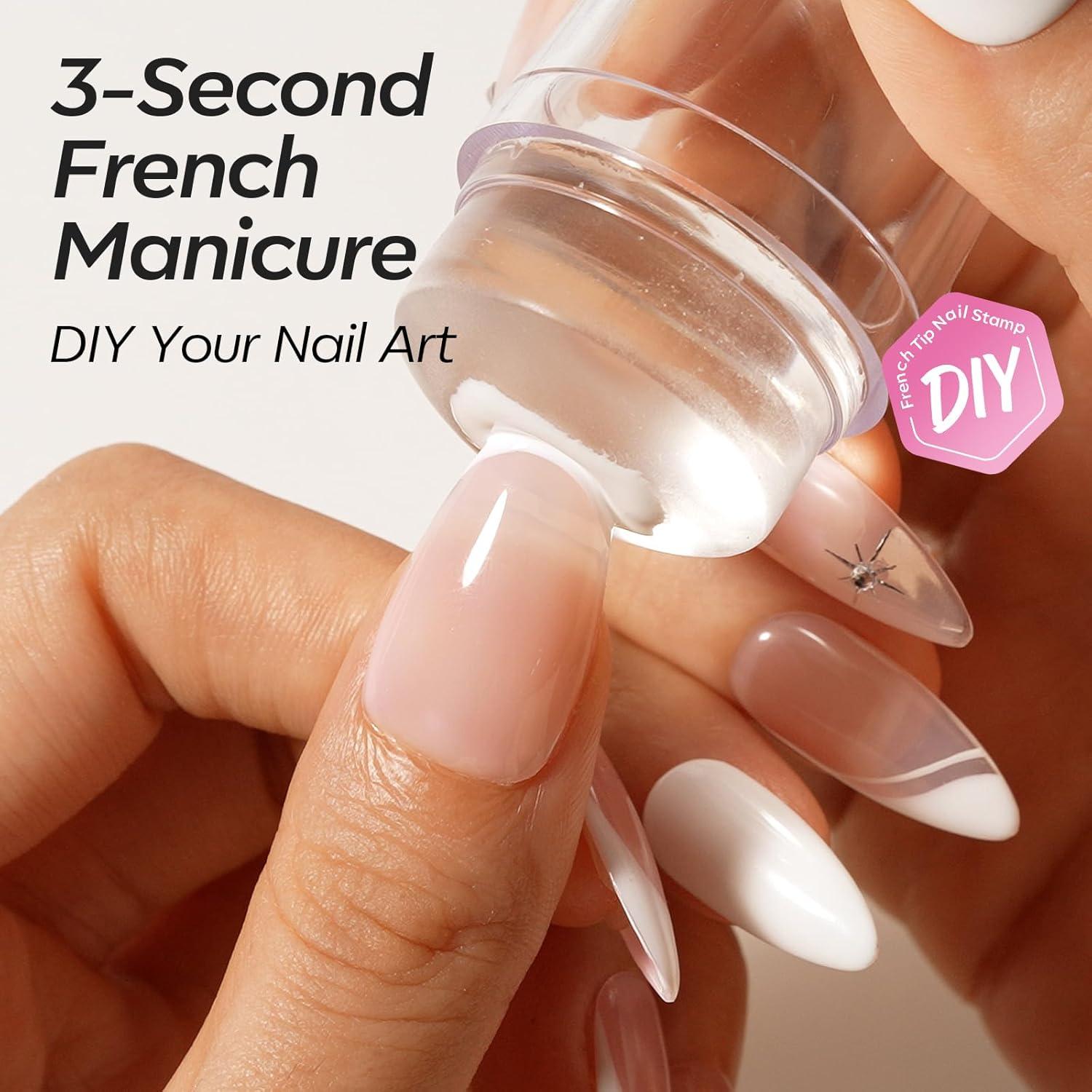 Kit de Esmalte en Gel Modelones French Jelly 4 Colores