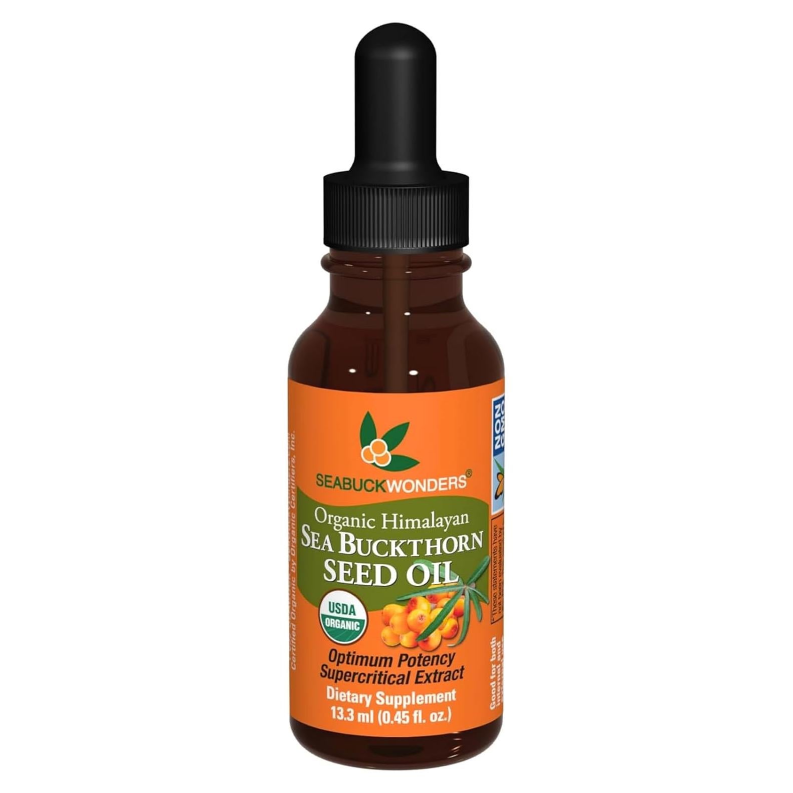 Aceite de Semilla de Espino Marino Seabuck Wonders 13.3 ML Orgánico