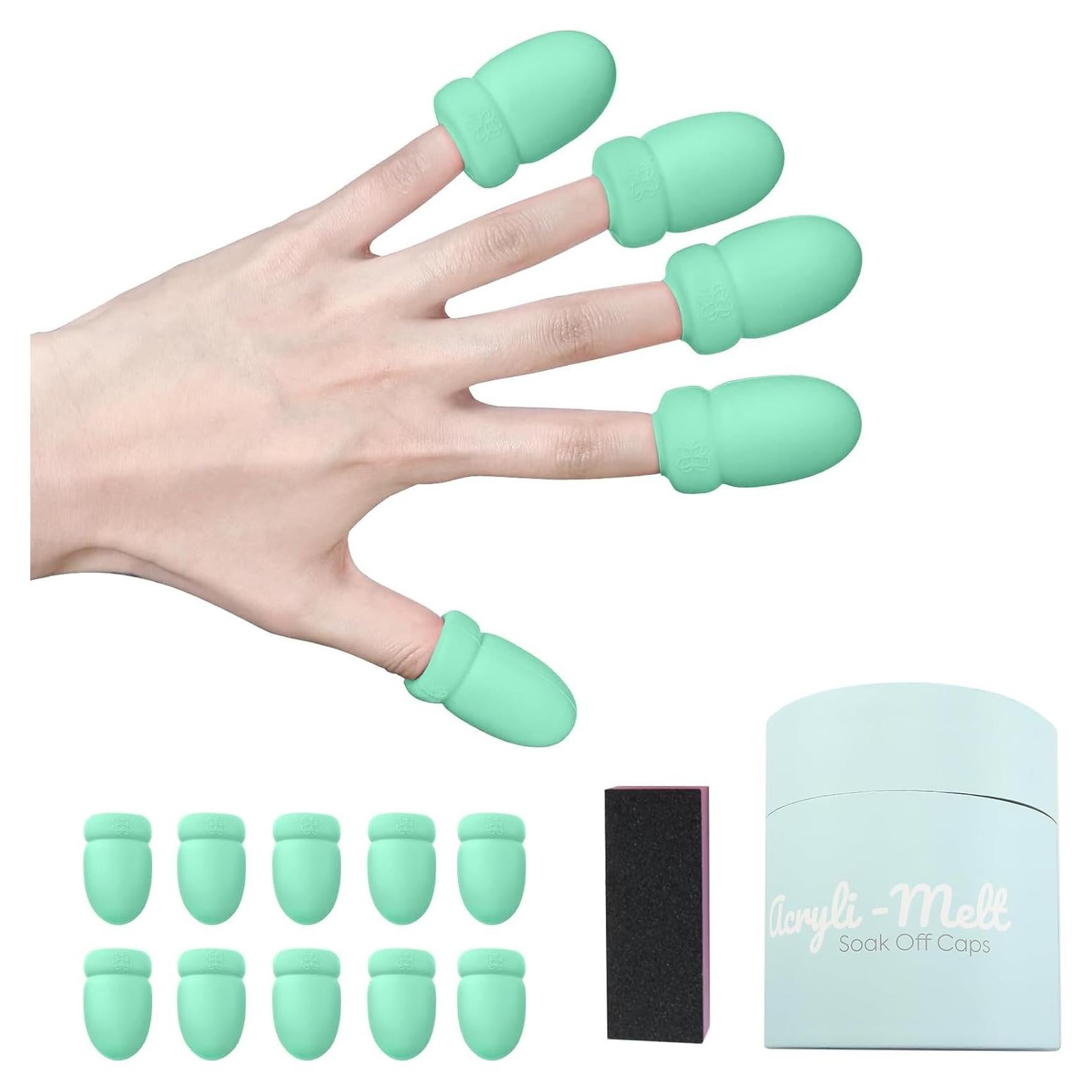 Kit de Removedor de Esmalte en Gel Magnetic Time - Verde Corto