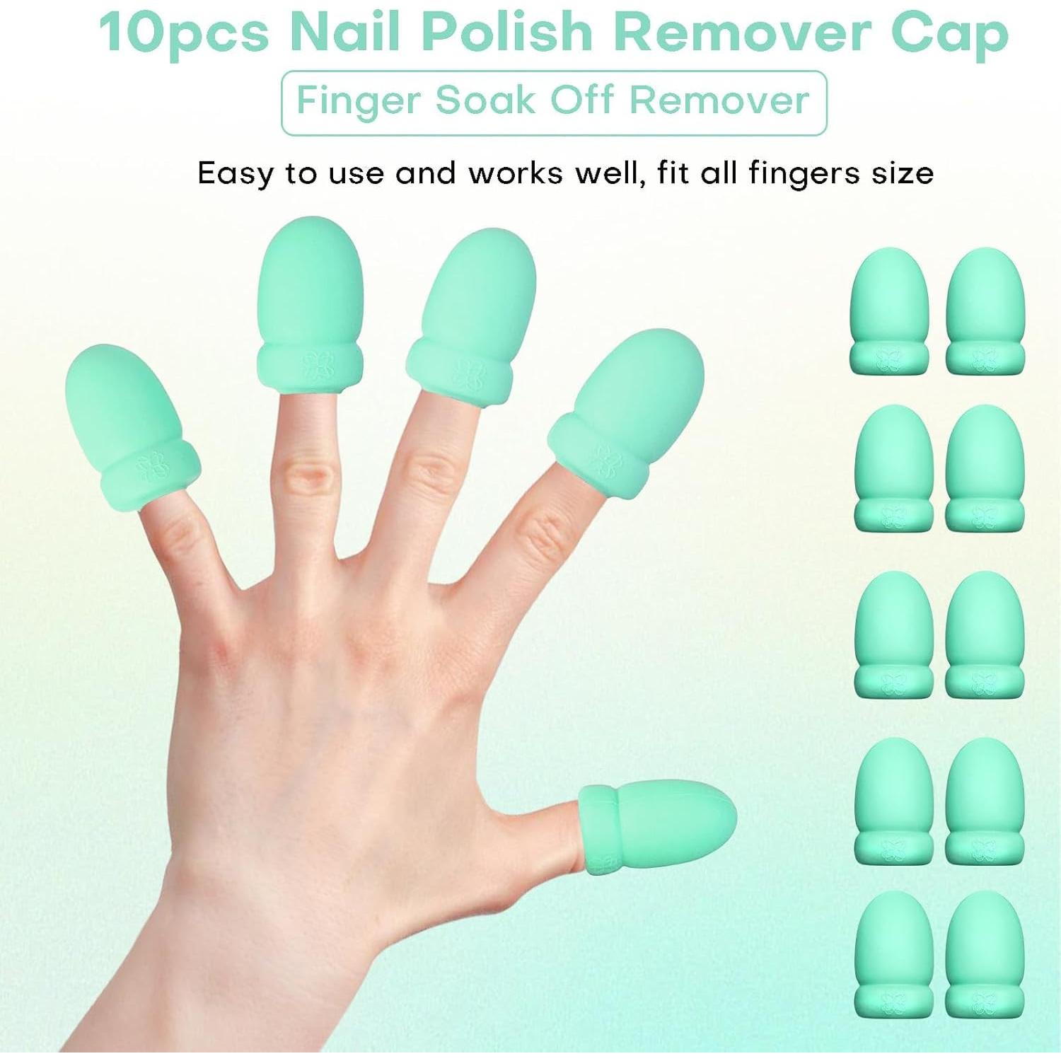 Kit de Removedor de Esmalte en Gel Magnetic Time - Verde Corto