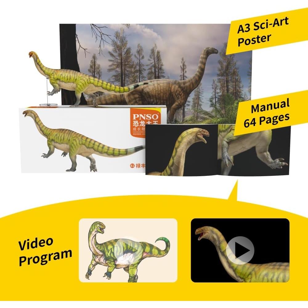 Modelo de Dinosaurio Prehistórico PNSO 81 Yiran Lufengosaurus
