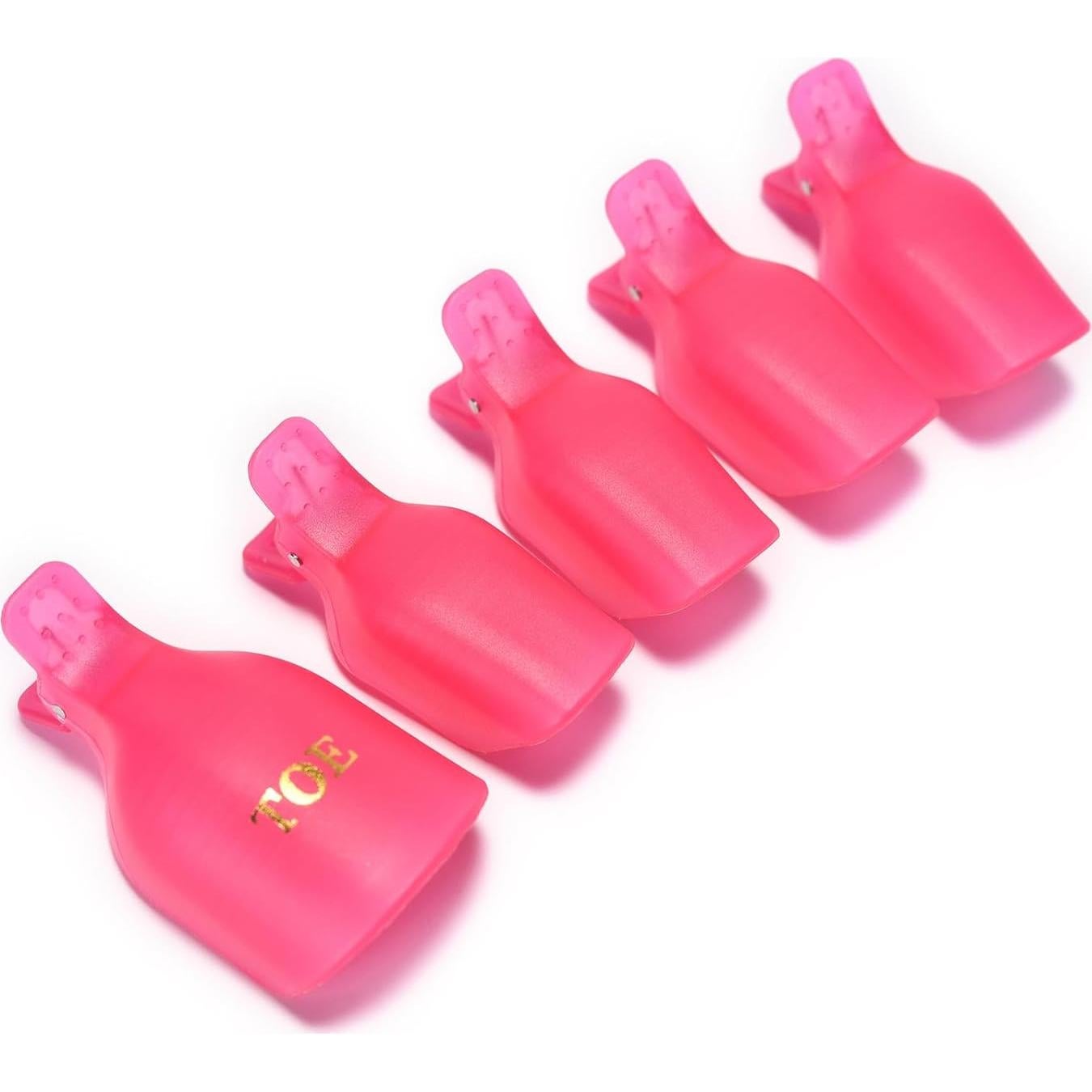 KADS Kit de Clips para Quitar Esmalte de Uñas de Gel - 10 Piezas