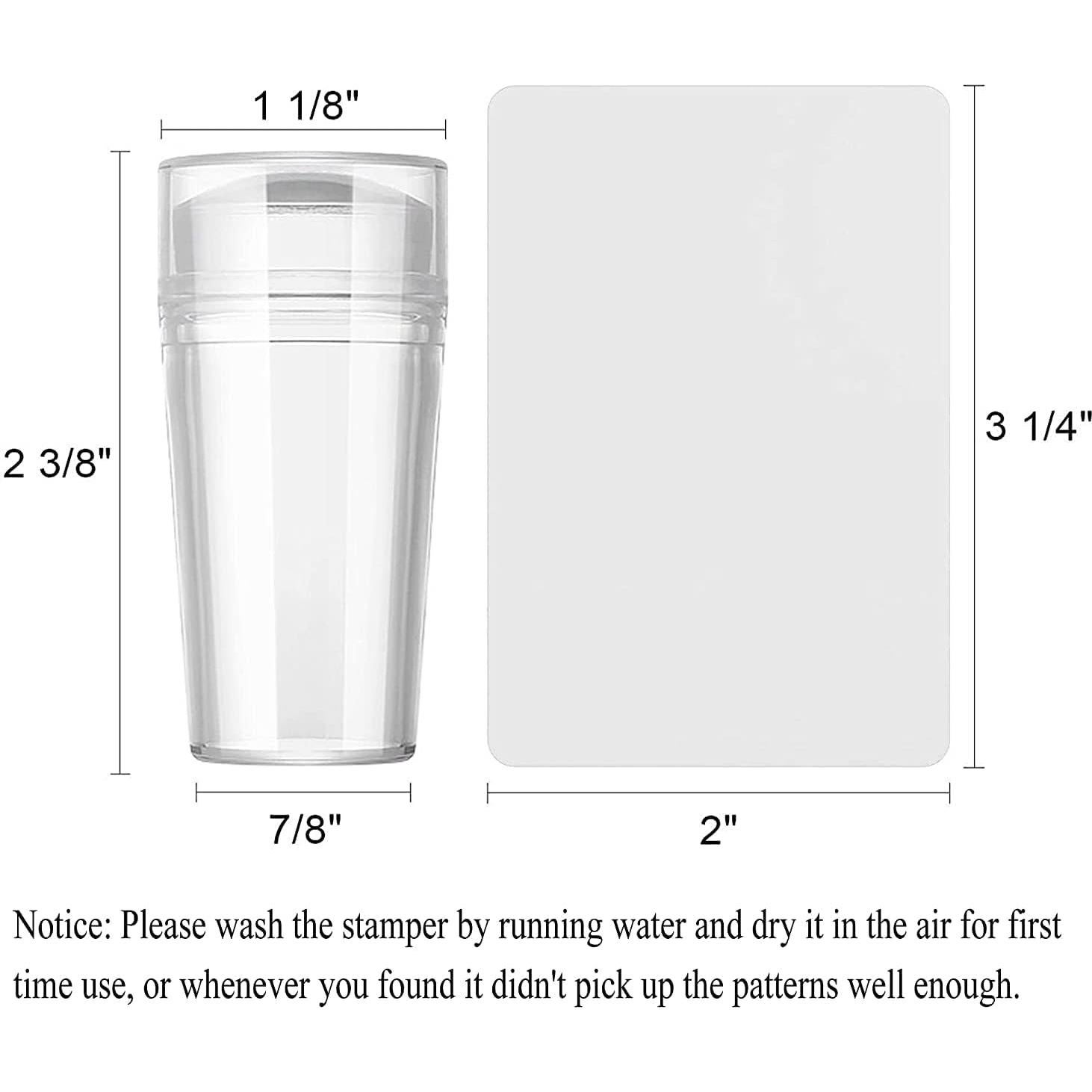 Kit de Estampado de Uñas AddFavor 6 Piezas Verano