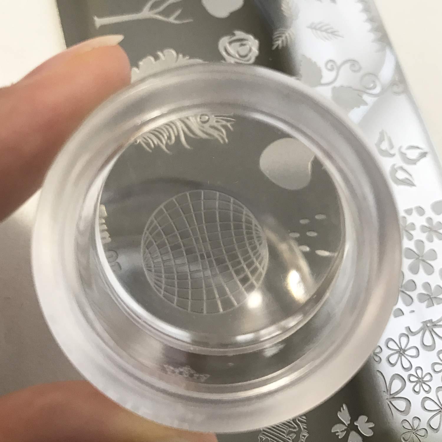 Juego de Estampado de Uñas PUEEN 35mm Transparente