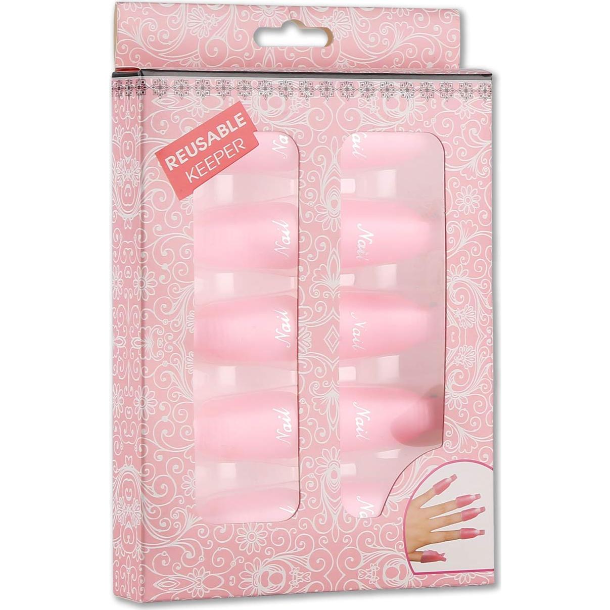 Clips de Plástico Dr.Uña para Quitar Esmalte de Uñas - 10 Pcs