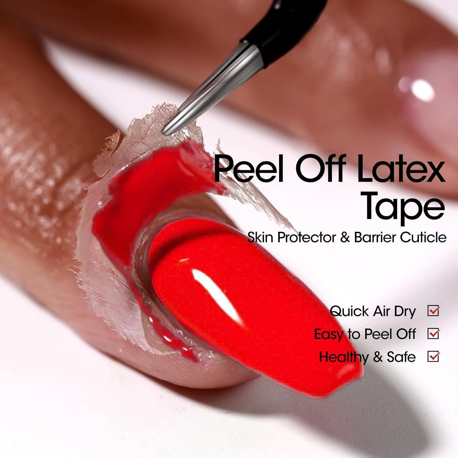 Kit Removedor de Esmalte en Gel Gellen con Cinta de Láttex