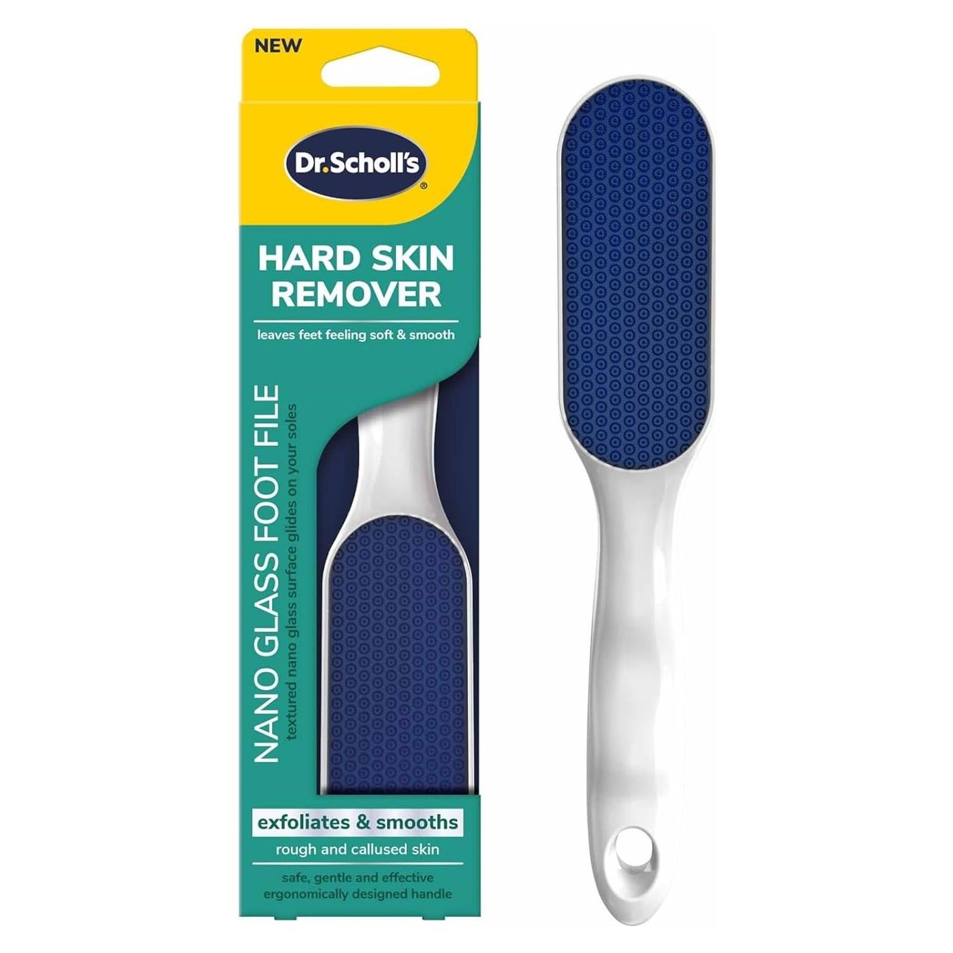 Raspador de Piel Dura Dr. Scholl's Nano Glass - Removedor de Callos
