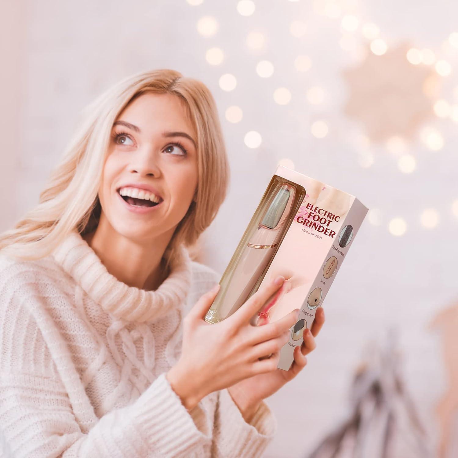 Removedor de Callos Eléctrico Haootadiy 12 en 1 Rosa