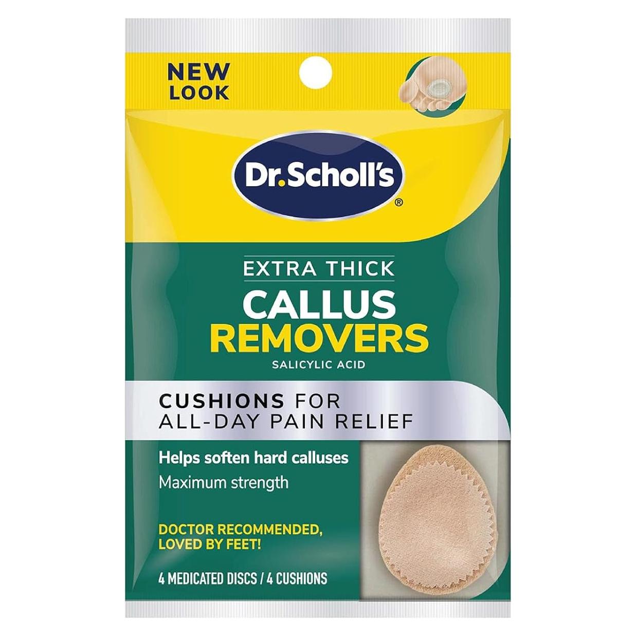 Removedor de Callos Extra Grueso Dr. Scholl's 4 Unidades