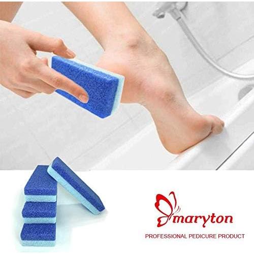 Piedra Pómez para Pies Maryton - Exfoliación y Remoción de Callos (Paquete de 4)