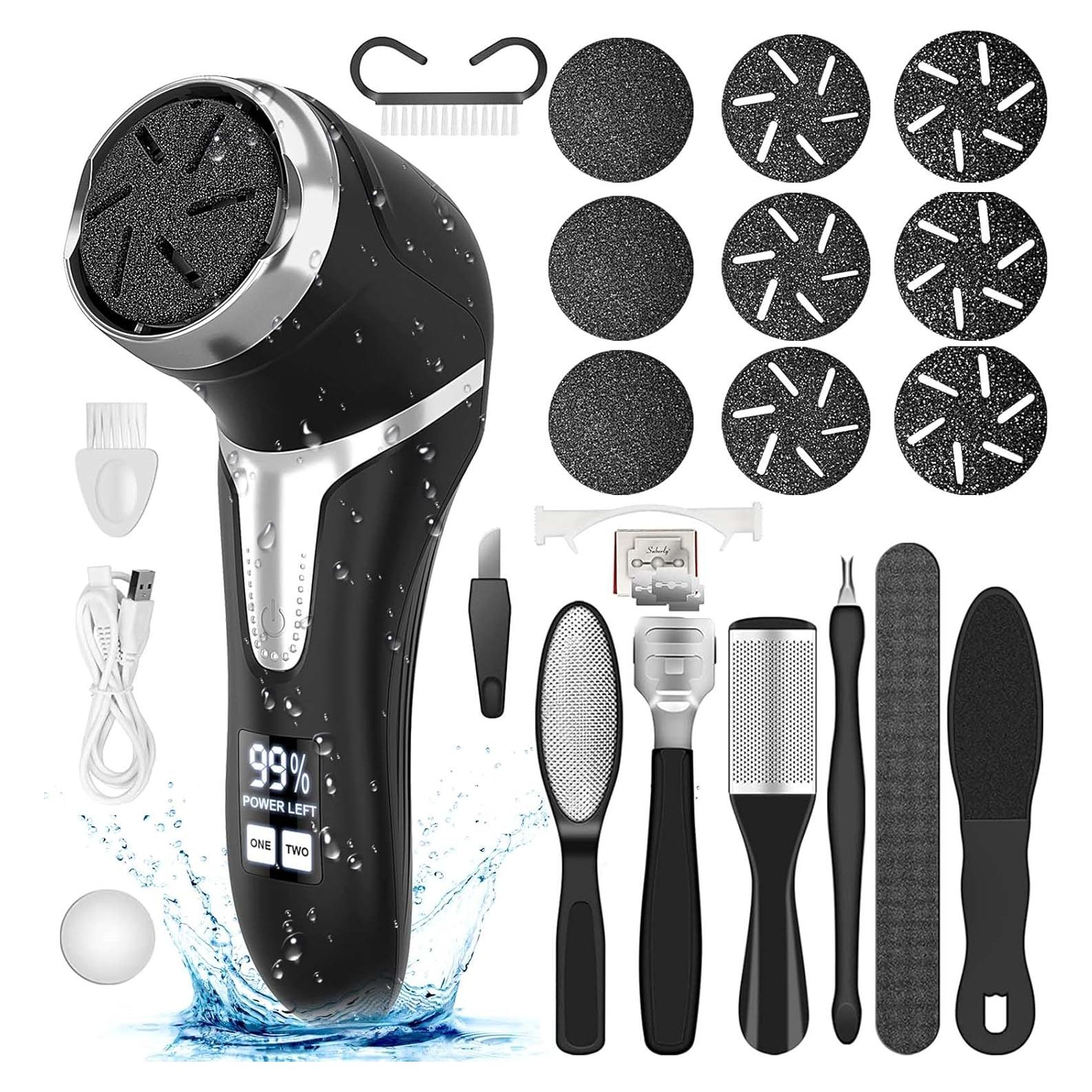 Removedor de Callos Eléctrico Hoxida 10 en 1 con Aspiradora