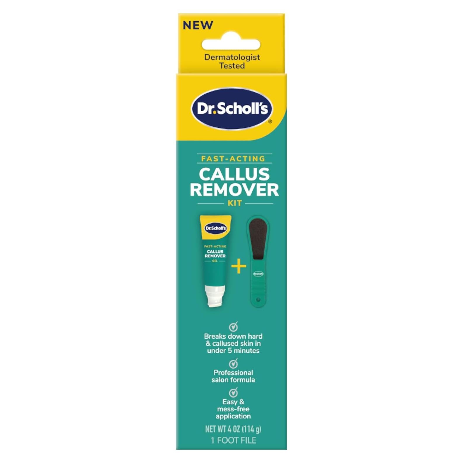 Kit Gel Removedor de Callos Dr. Scholl's - Pies Suaves en 5 Min