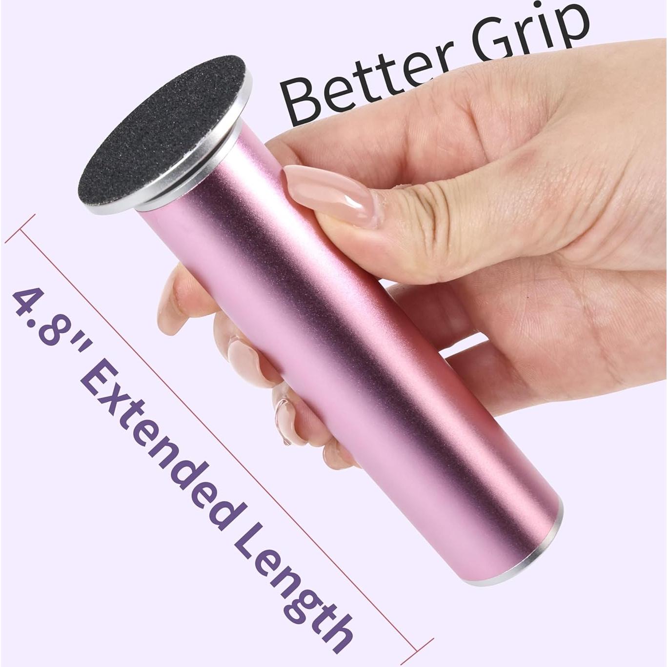 Removedor de Callos Eléctrico FancyJun 800RPM 4.8" Púrpura