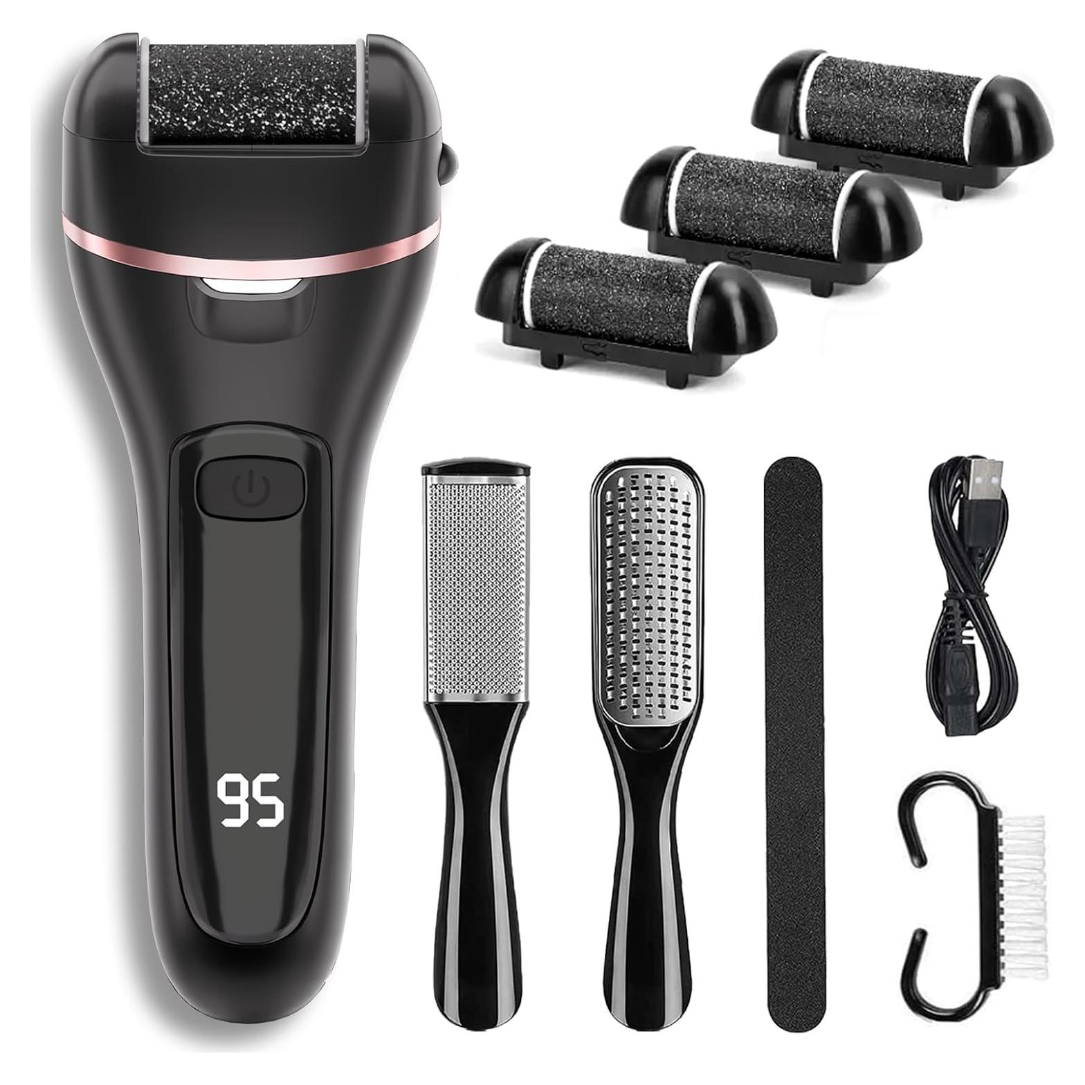 Removedor de Callos Eléctrico Wea&Hea 3 Cabezas Recargable