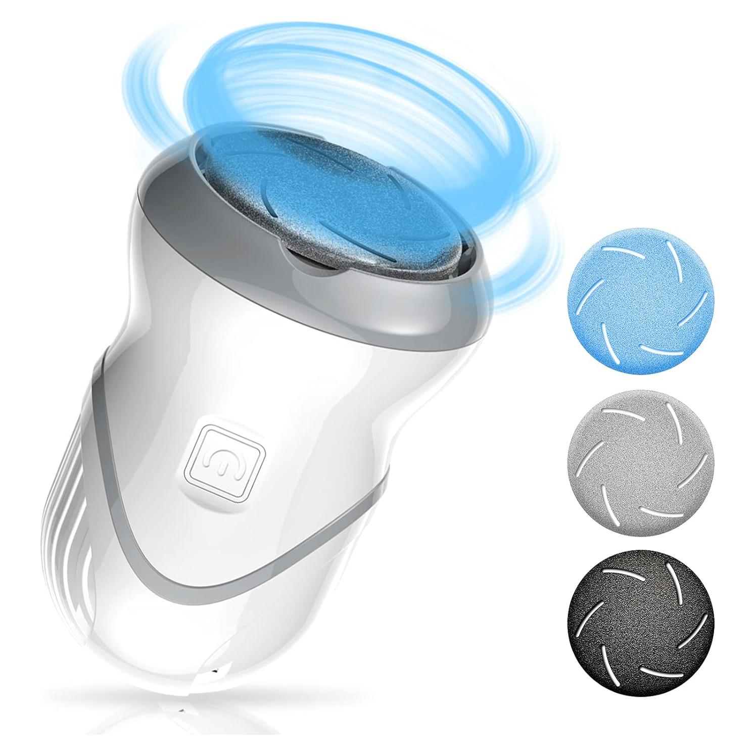 Removedor de Callos Eléctrico HQISTAR con Aspiración y 3 Cabezas