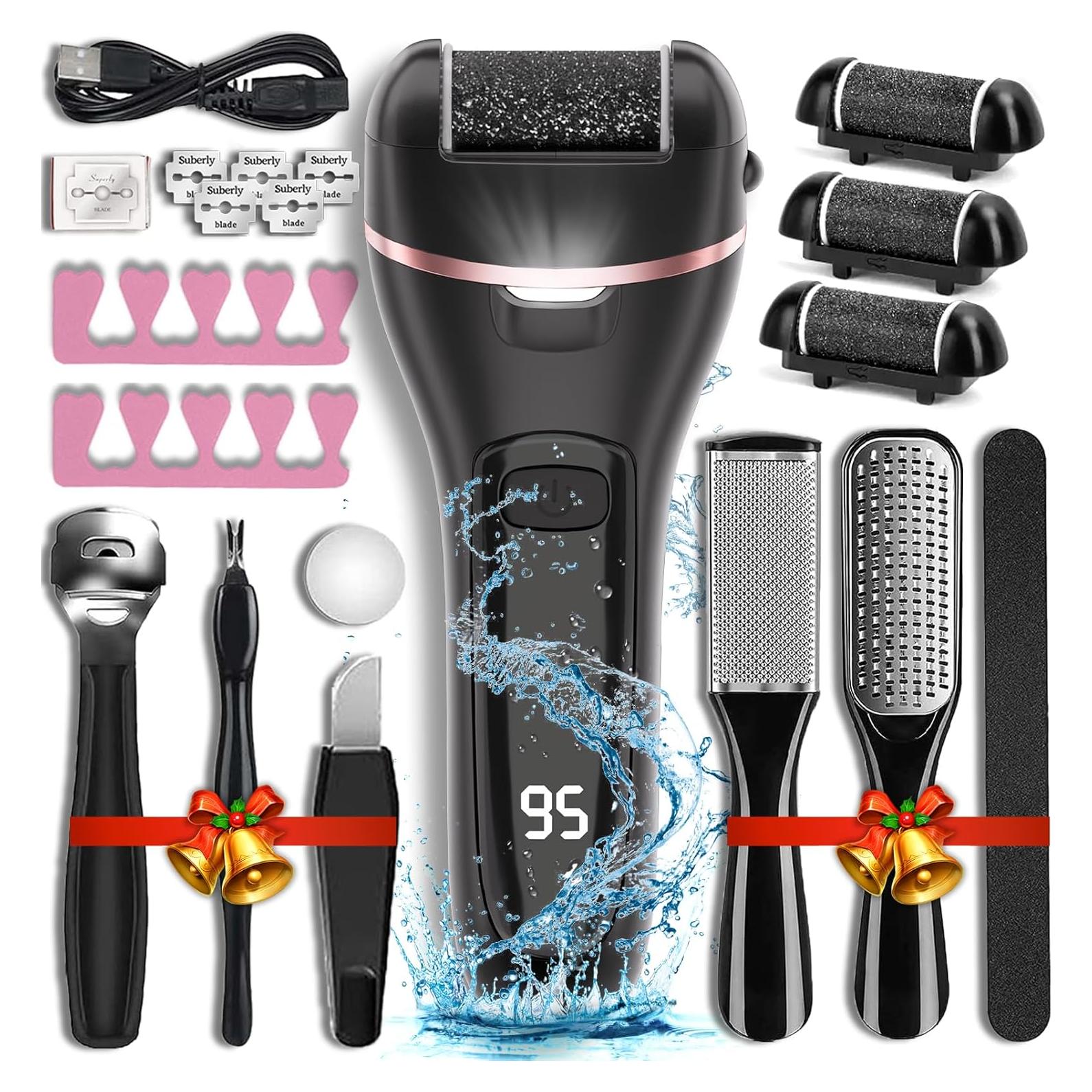 Removedor de Callos Eléctrico Wea&Hea ECR-1 17 en 1 Recargable