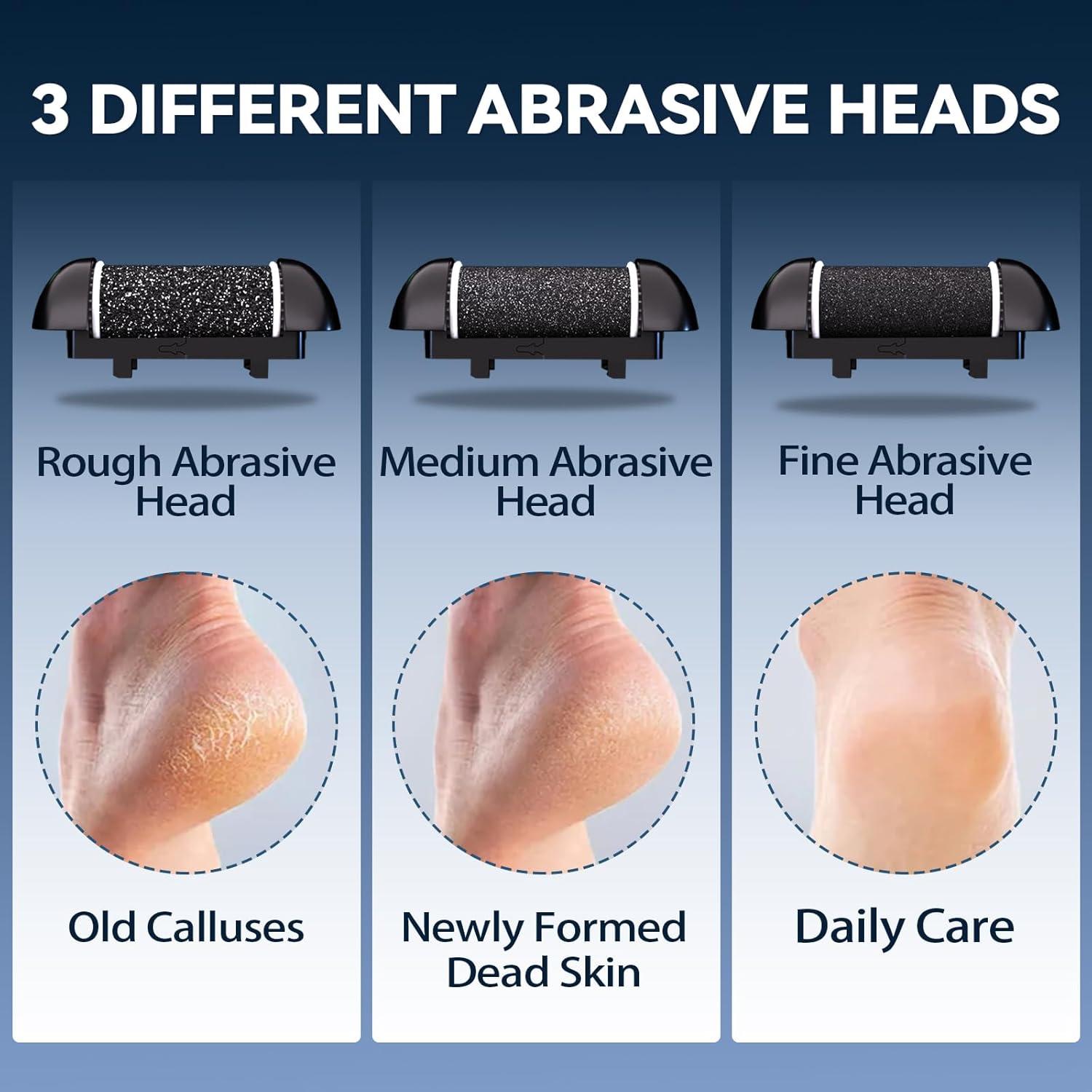 Removedor de Callos Eléctrico Wea&Hea ECR-1 17 en 1 Recargable