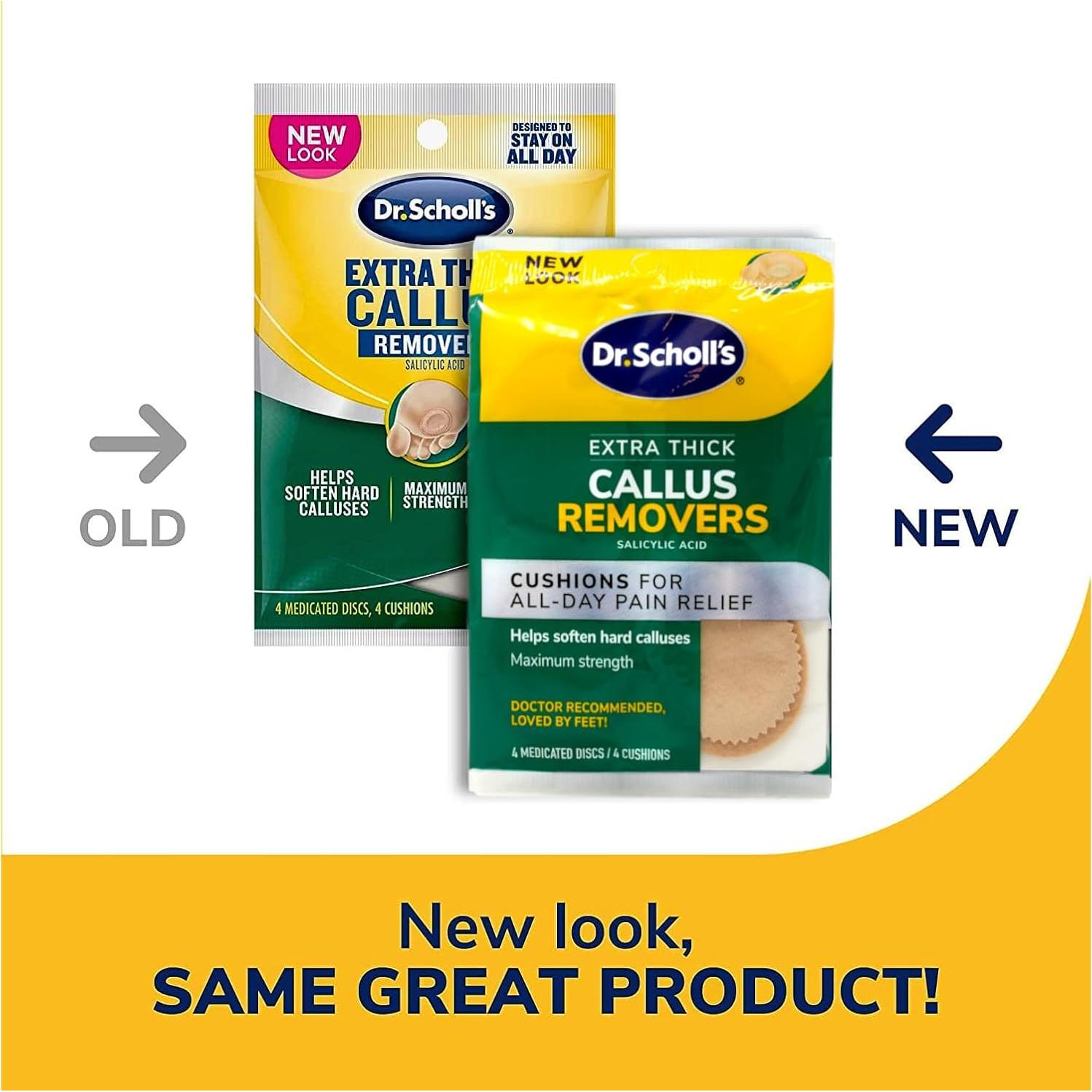 Removedores de Callos Extra Gruesos Dr. Scholl's 4 Almohadillas