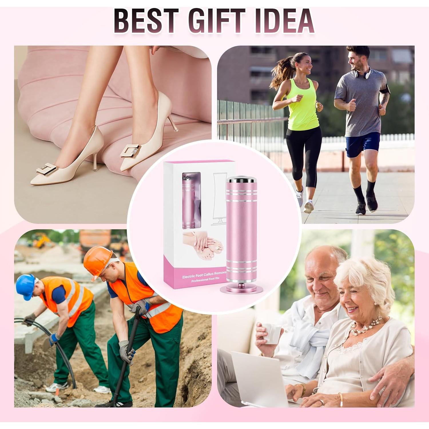 Removedor de Callos Eléctrico KZAOPZ con 60 Discos Lija 1000RPM