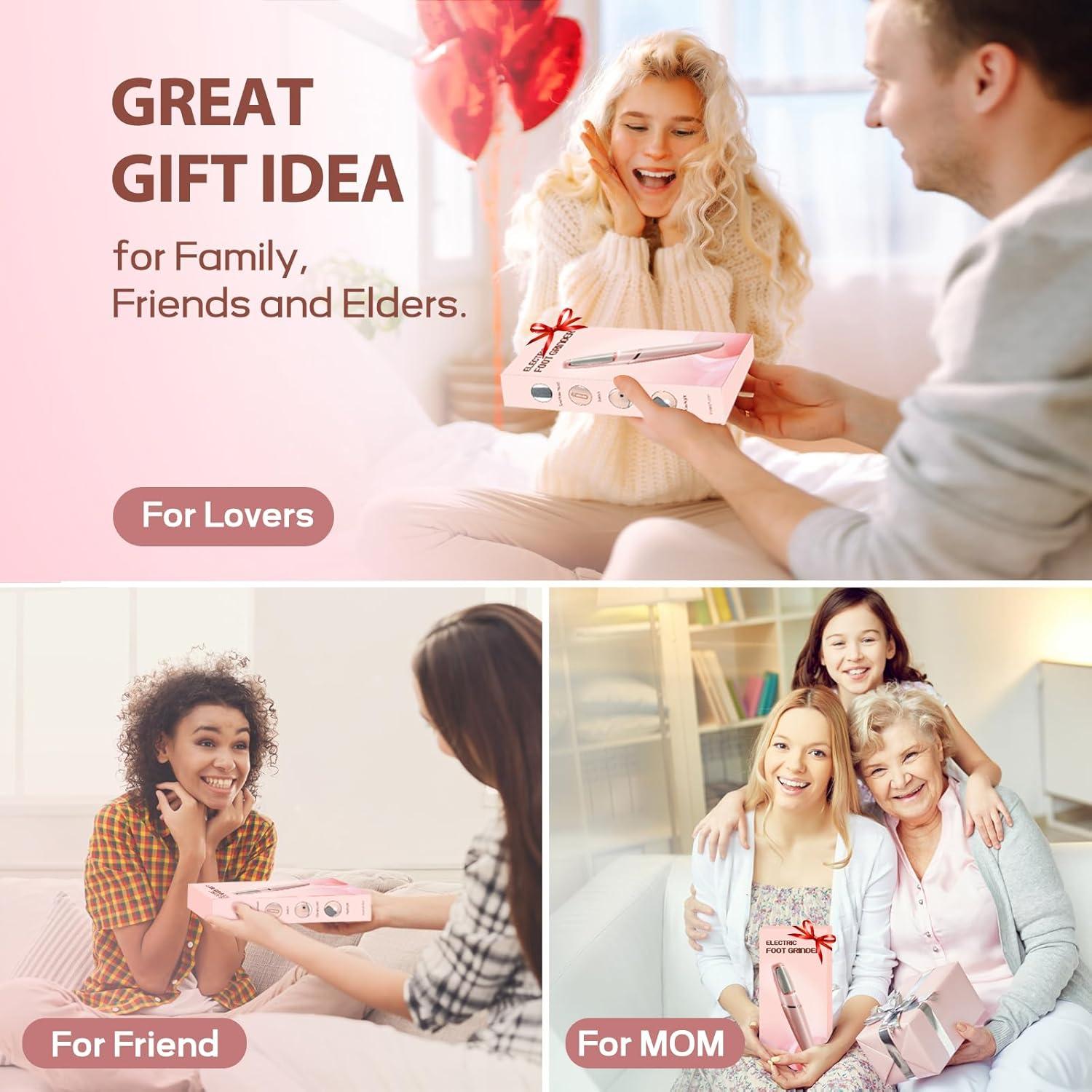 Removedor de Callos Eléctrico XinJuQuan - Pedicura Portátil 2 Velocidades