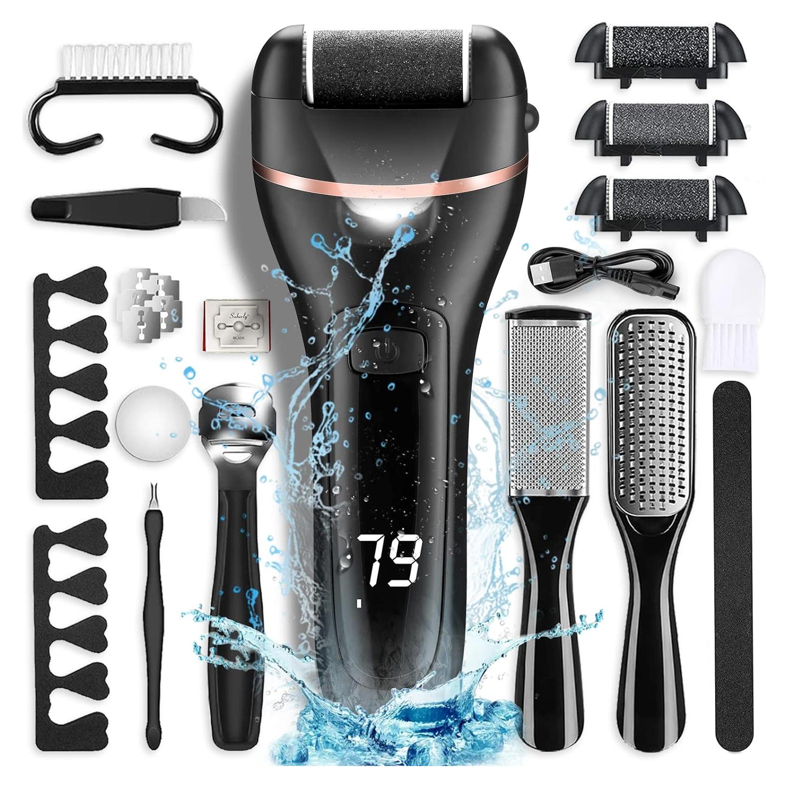 Removedor de Callos Eléctrico OTA 21 en 1 con Luz LED