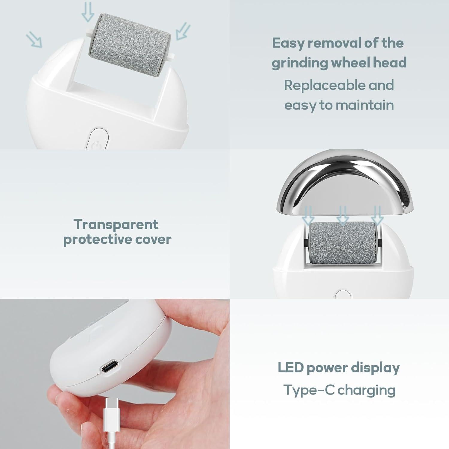 Removedor de Callos Eléctrico Pararose MJQ-009 Recargable