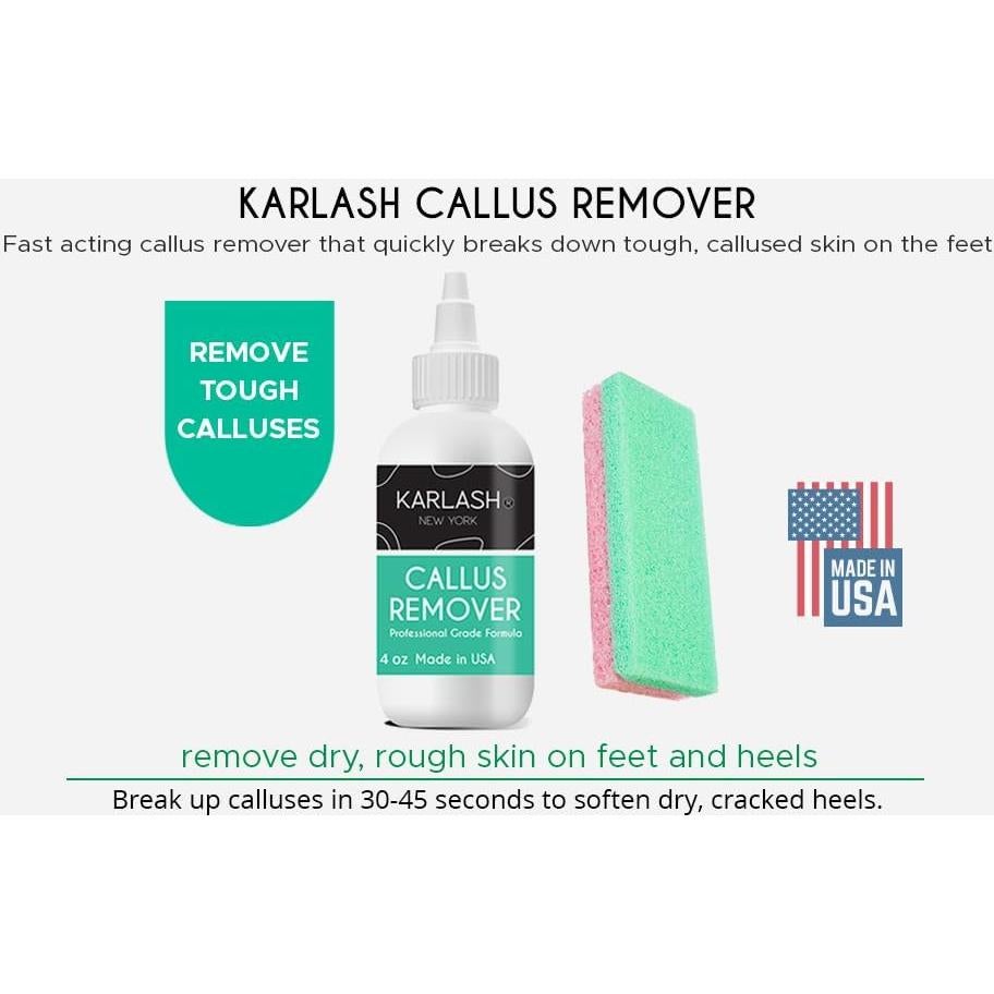 Gel Removedor de Callos Karlash 113.4 g + Piedra Pómez