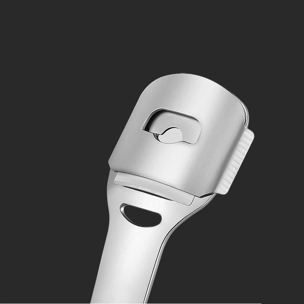 Raspador de Callos ZIZZON con Mango de Madera y 10 Cuchillas