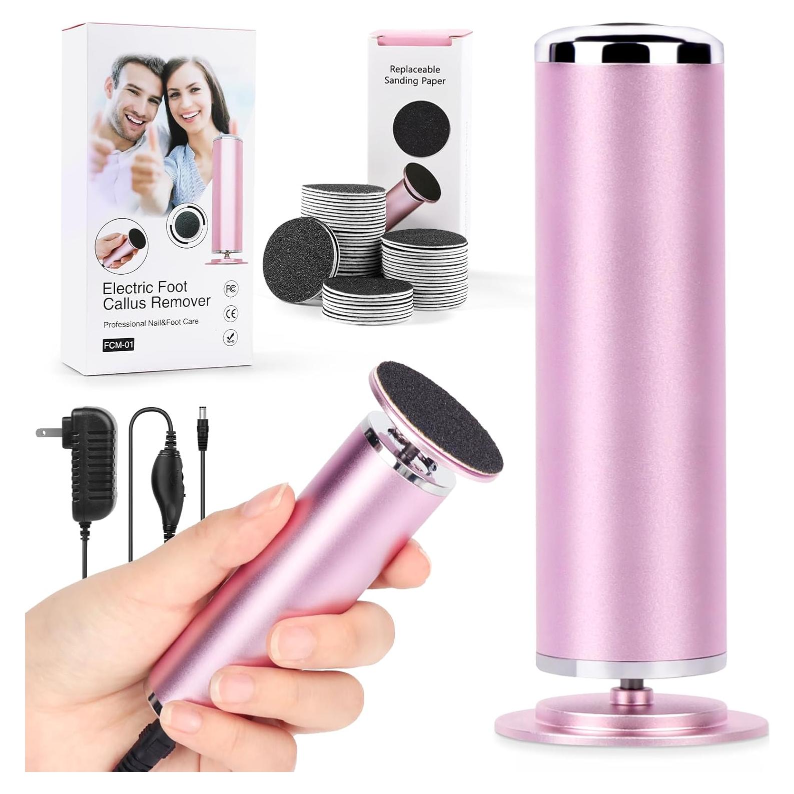 Removedor de Callos Eléctrico LIONVISON con 60 Discos de Lija