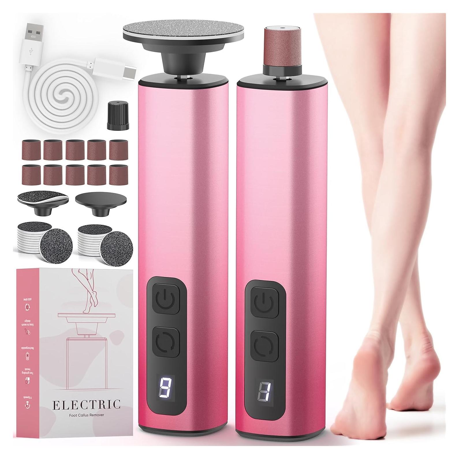 Removedor de Callos Eléctrico COOAOO 9 Velocidades USB