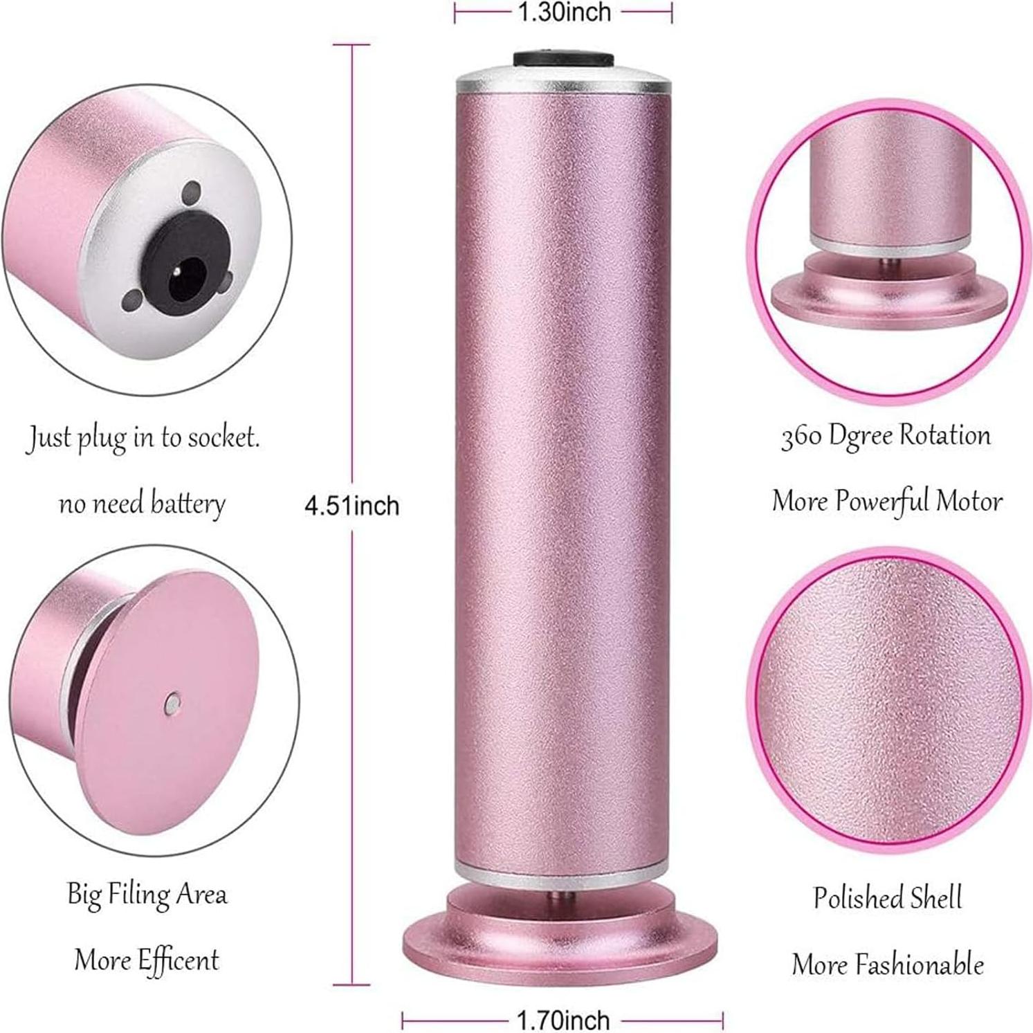 Removedor de Callos Eléctrico Ravifun con 60 Discos de Lija