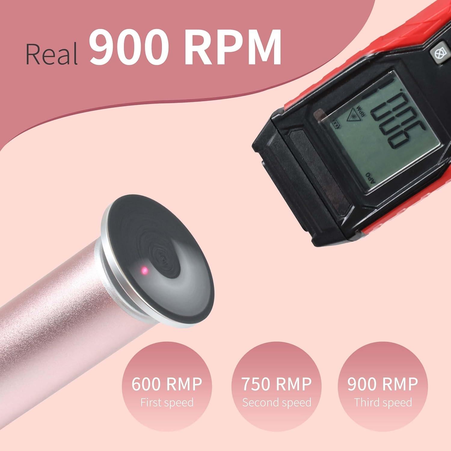 Removedor de Callos Eléctrico APRELM AE-E3 Rosa Claro 900 RPM