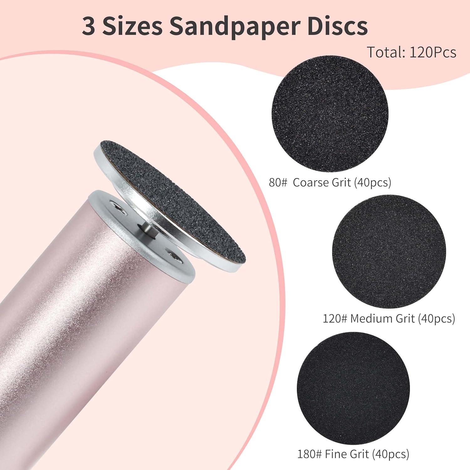 Removedor de Callos Eléctrico APRELM AE-E3 Rosa Claro 900 RPM