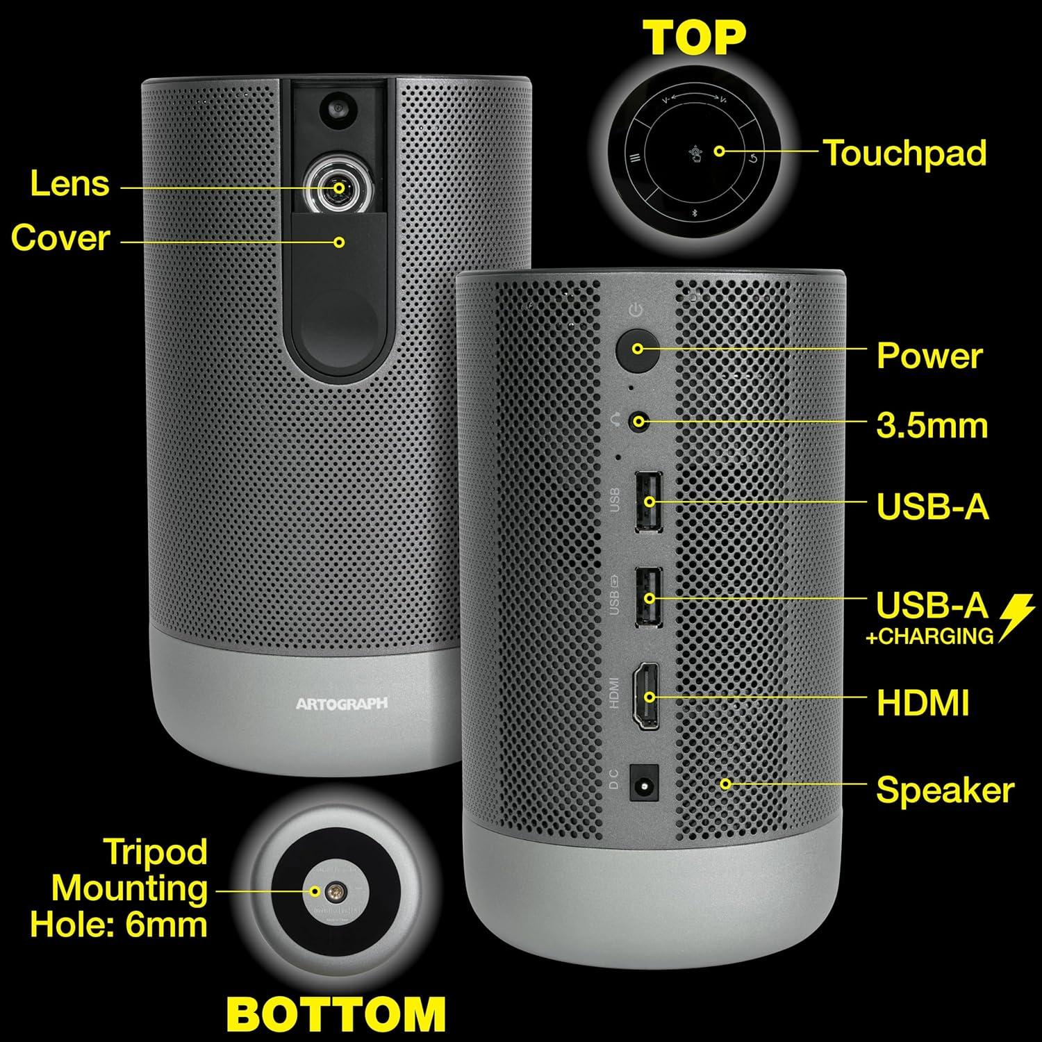 Proyector de Arte LED Artograph Inspire 1500 4K Portátil