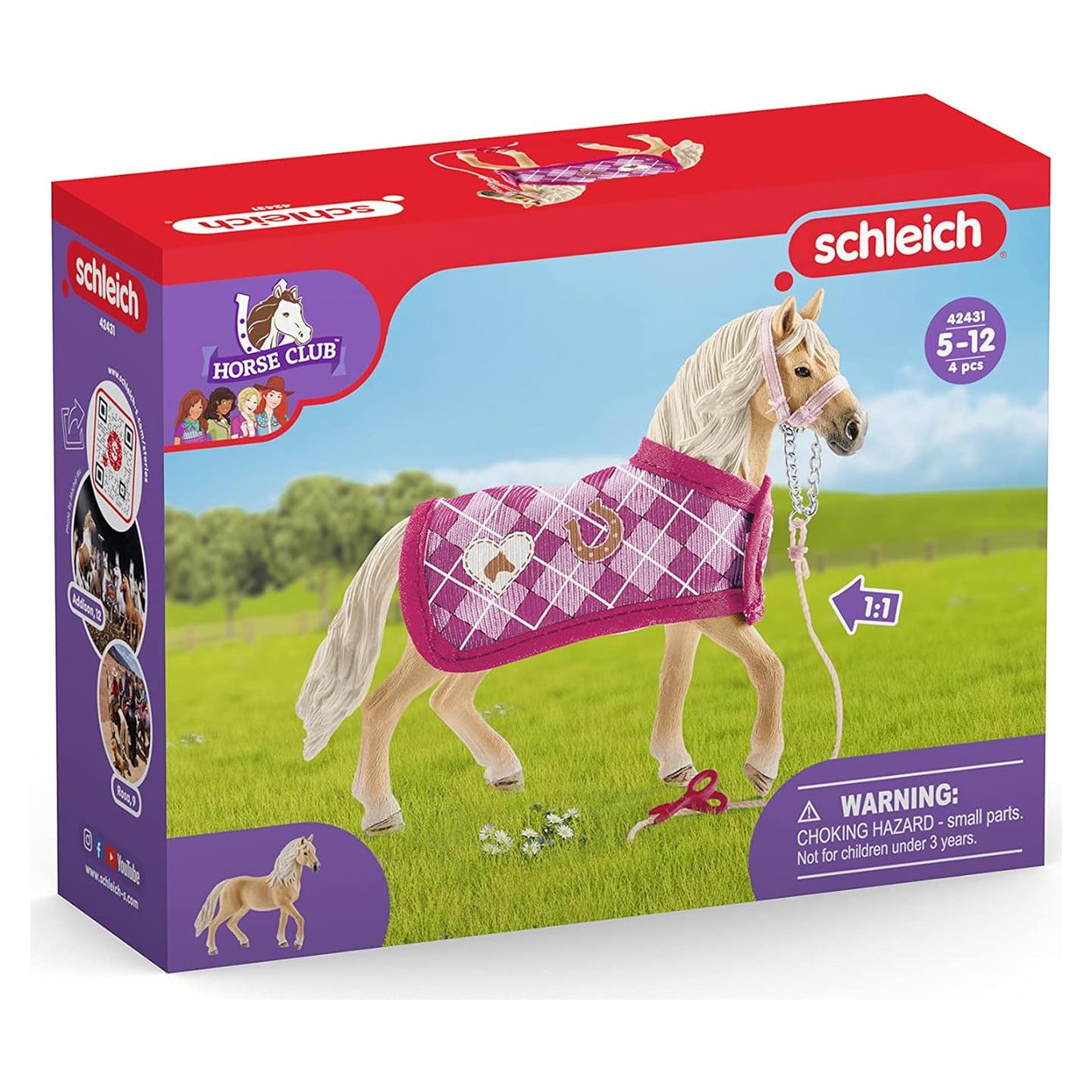 Set de Juguete Caballo Schleich Moda Sofia 4 Piezas