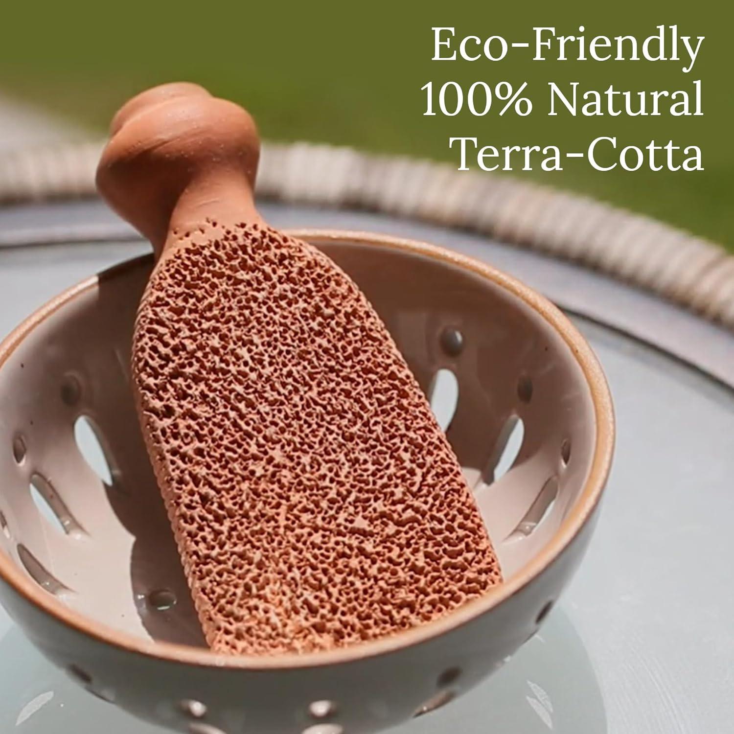 Piedra Pómez de Terracota Gilden Tree Exfoliador de Pies 14cm