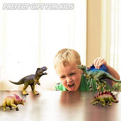 OuMuaMua Set de Dinosaurios 6 Figuras Educativas 15-17 cm