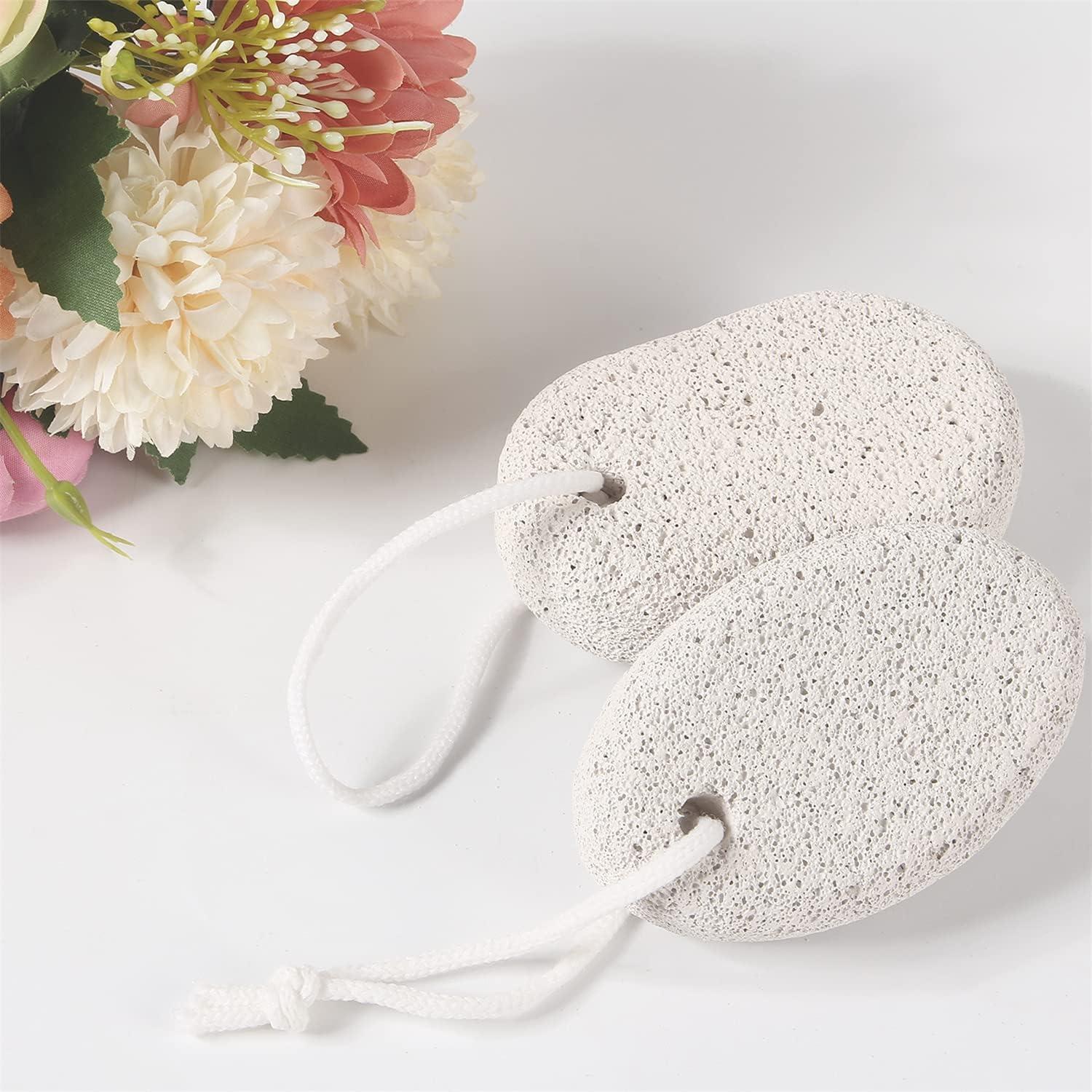 Piedra Pómez Natural Asqraqo 2 Pcs para Remover Callos