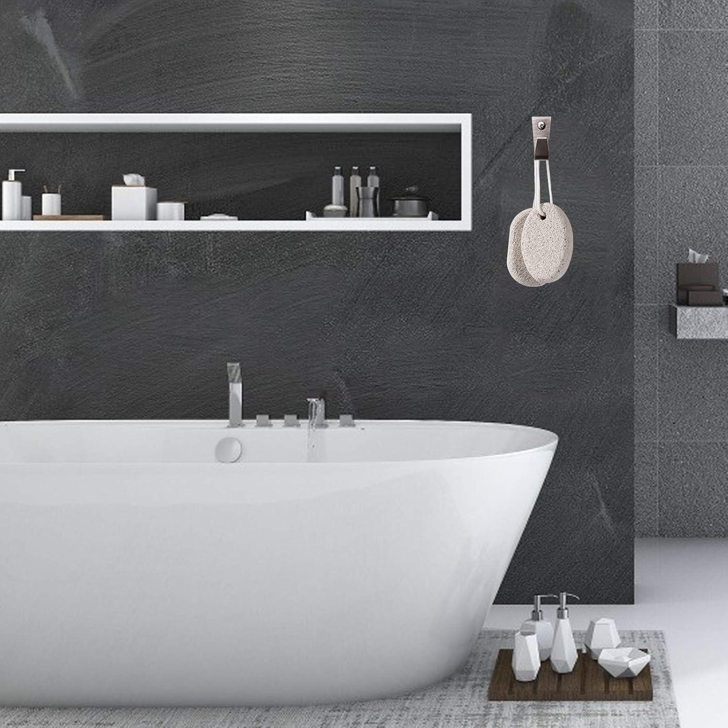 Piedra Pómez Natural Asqraqo 2 Pcs para Remover Callos