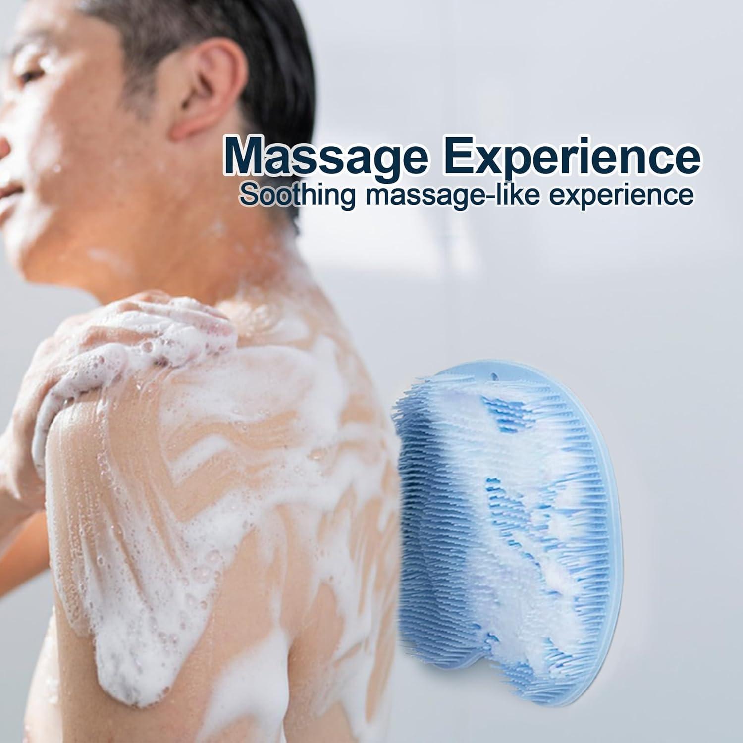 Alfombrilla Exfoliante para Pies Quacc Antideslizante 27.5x19.6cm