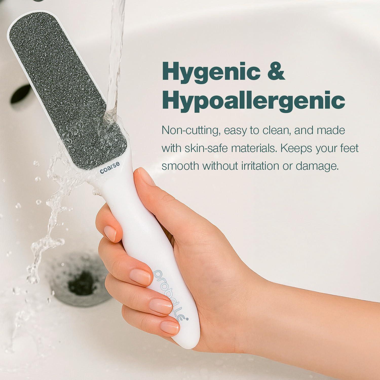 Lima de Pie Doble Cara ProBelle Níquel - Cuida Pies Suaves