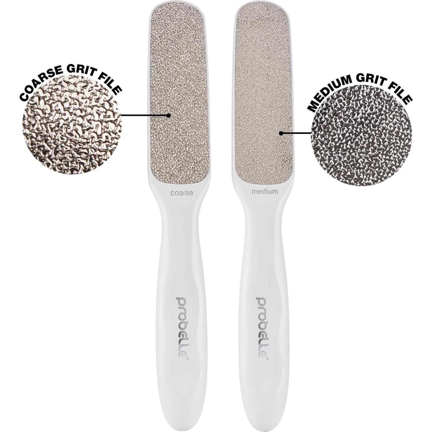 Lima de Pie Doble Cara ProBelle Níquel - Cuida Pies Suaves